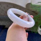 糯种无色平安镯（55mm）（yc249421）