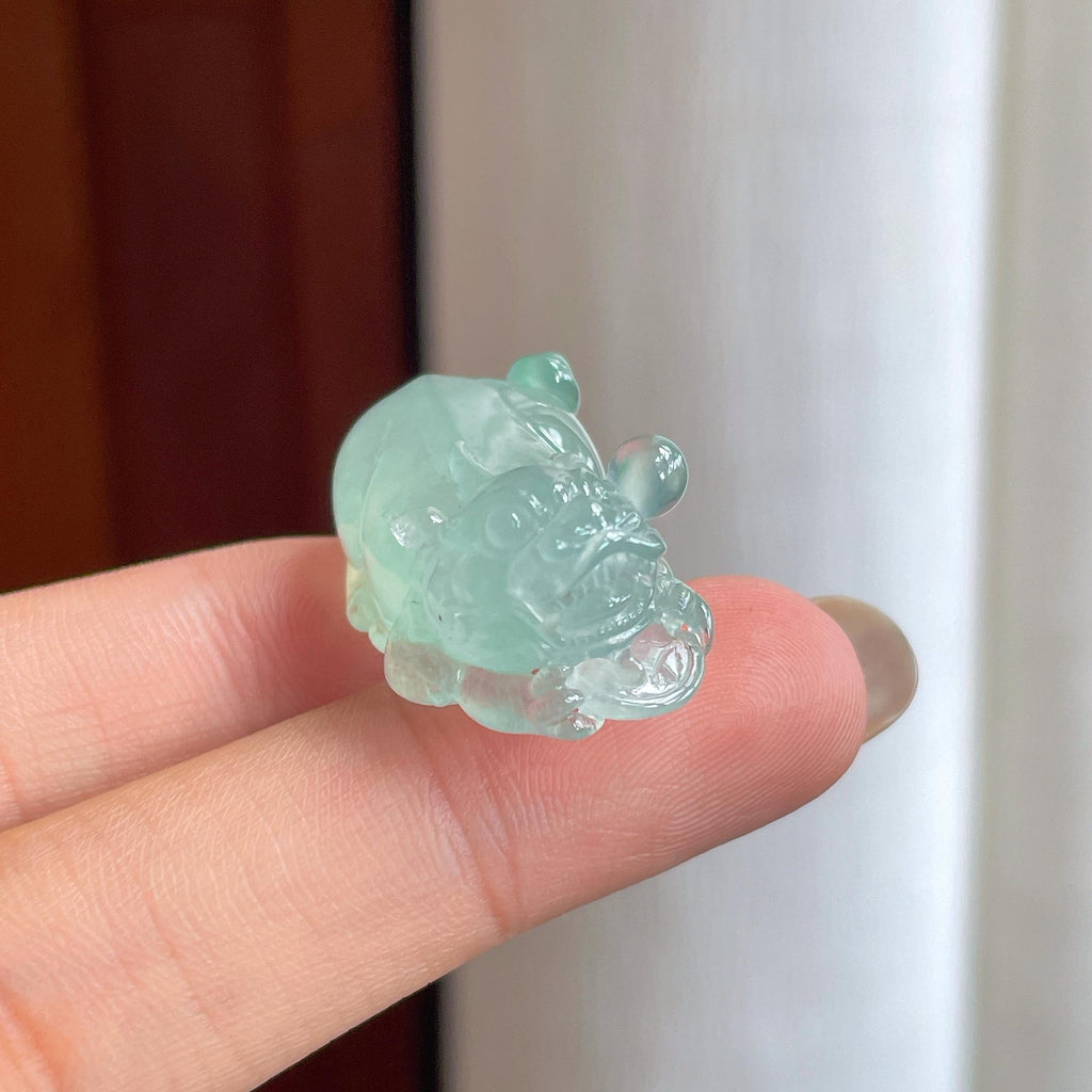 冰种晴底翡翠貔貅（yc422935）