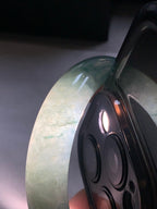 细糯种油青飘花平安镯（56.4mm）（yc293332）