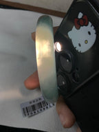 冰种晴底飘花平安镯（55.8mm）（yc228512）