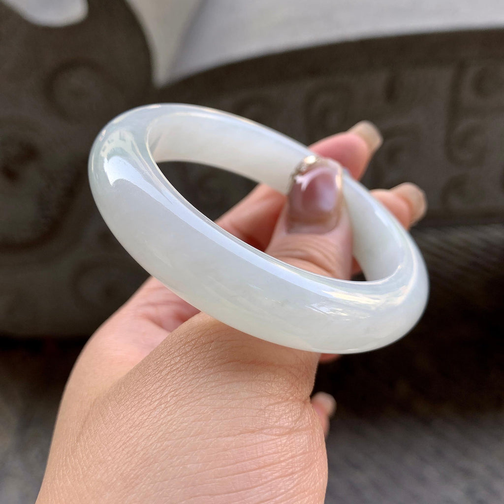 糯种无色平安镯（51.5mm）（yc296334）