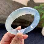 冰种紫罗兰平安镯（58.4mm）（yc253067）