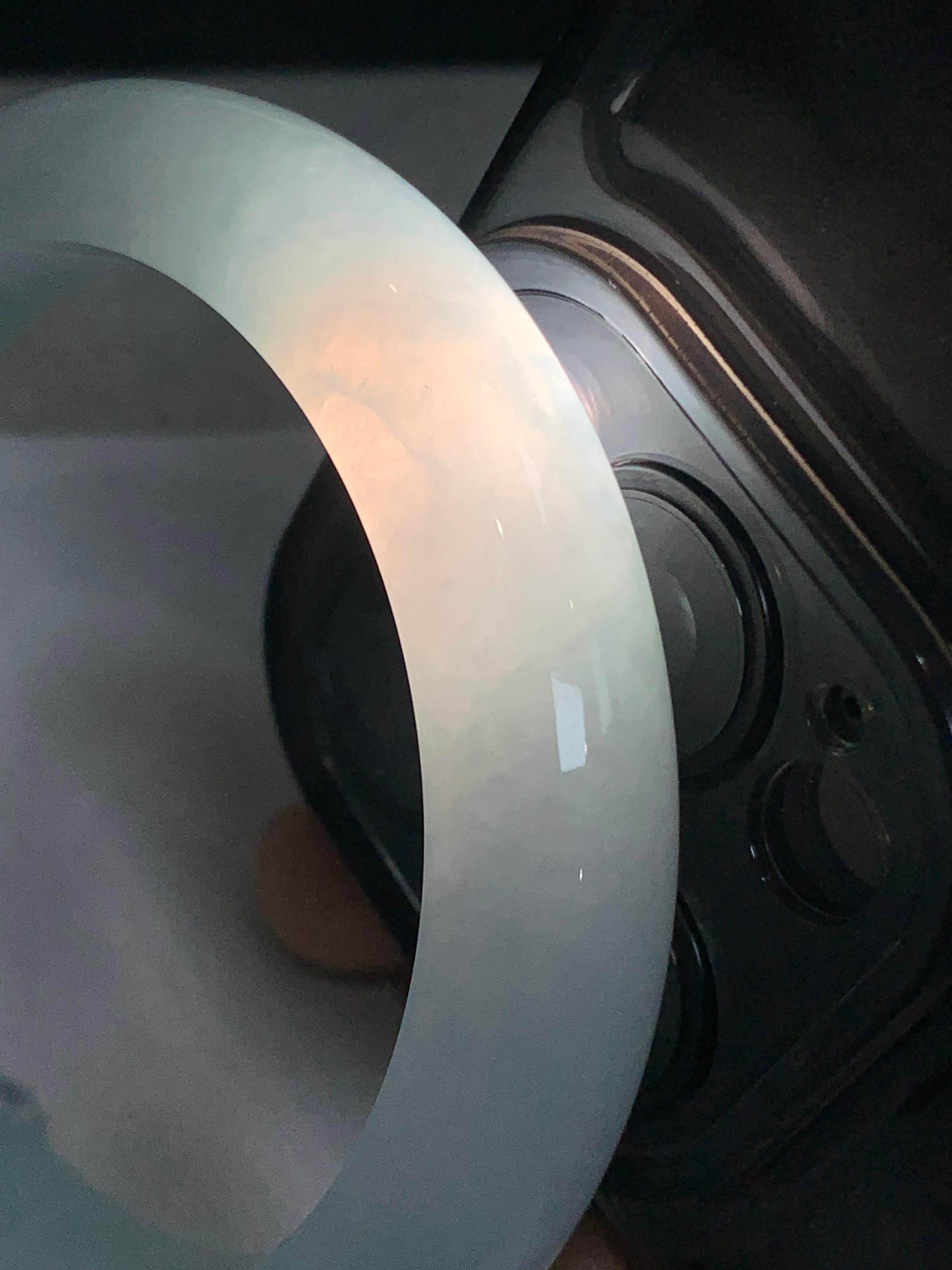 细糯种淡晴底平安镯（56.6mm）（yc297184）