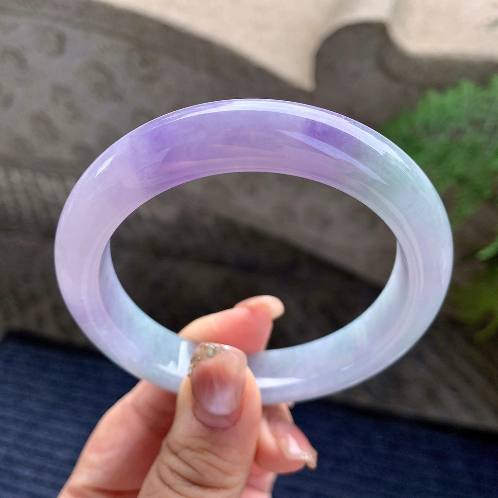 细糯种紫罗兰平安镯（59.3mm）（yc297177）