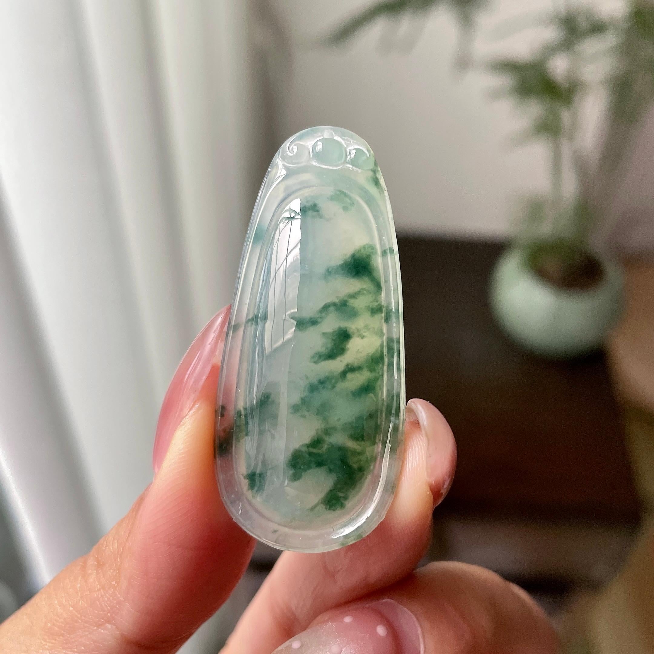 细糯种飘花福贝挂件（yc297936）