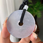 冰种无色平安扣挂件（yc246706）