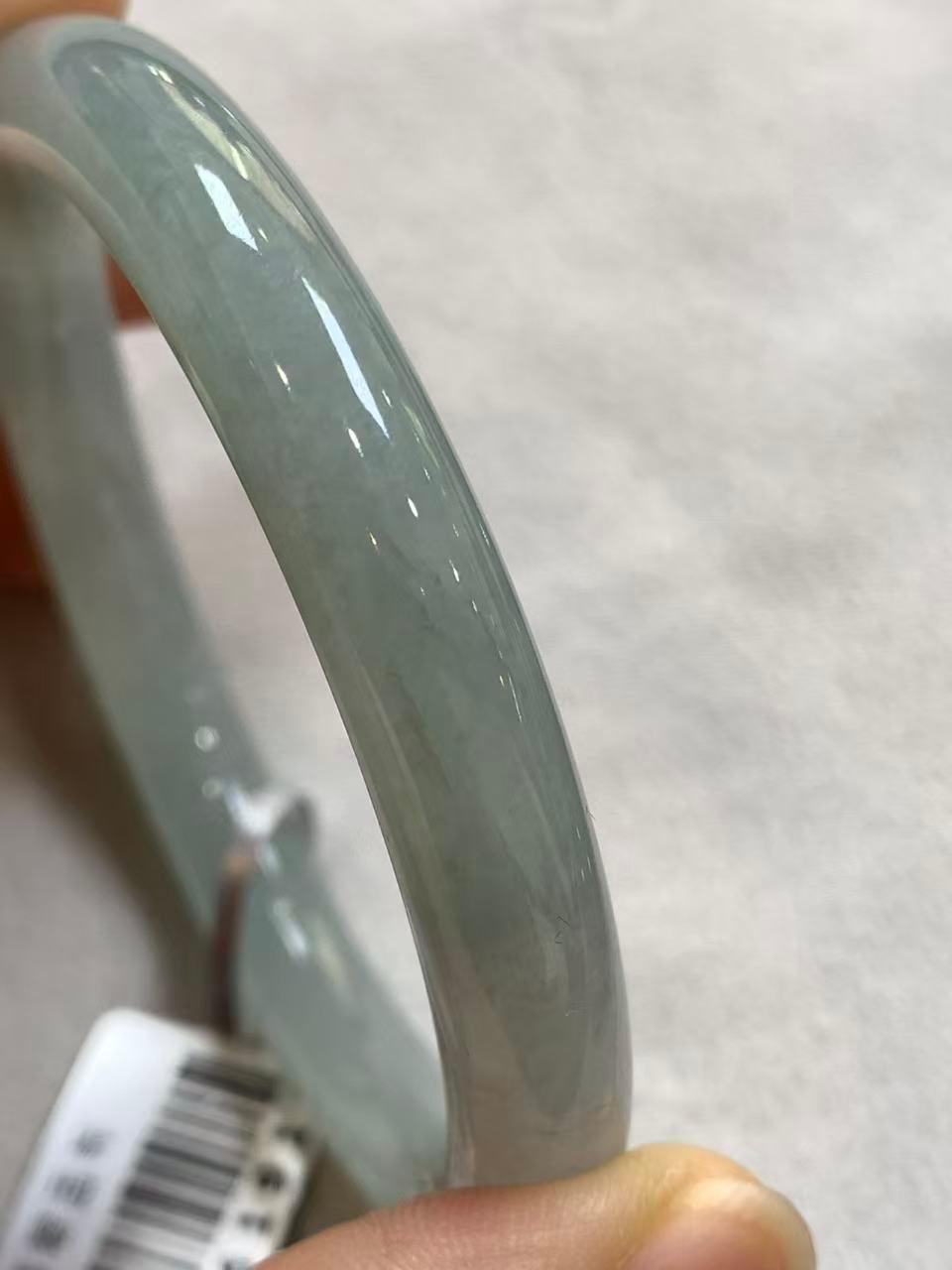 细糯种晴底圆条手镯（51.8mm）（yc305677）