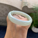 细糯种带底色平安镯（54mm）（yc200963）