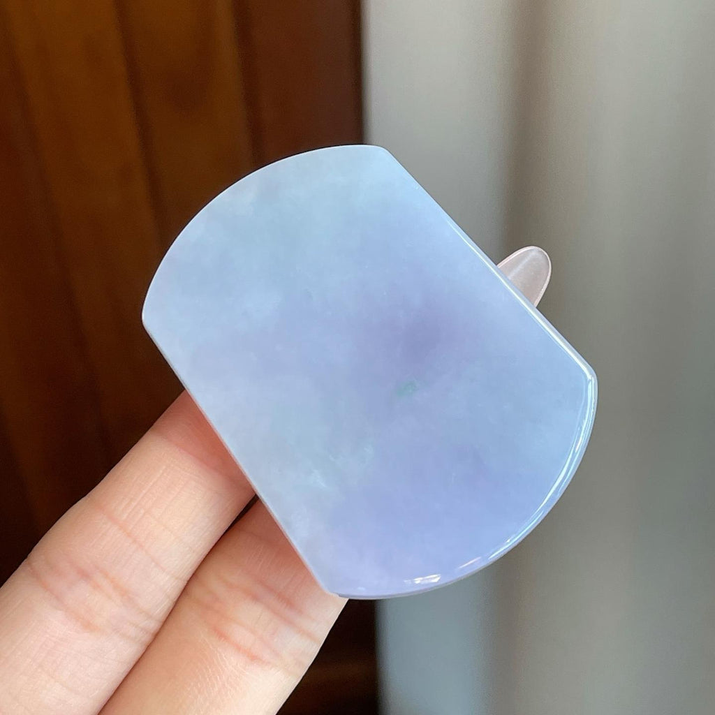 糯冰淡椿紫罗兰翡翠无事牌（yc269035）