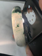 糯种飘花宽版轮胎手镯（56mm）（yc249400）