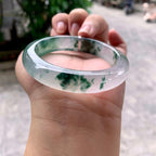 冰种飘花平安镯（56.3mm）（yc196528）
