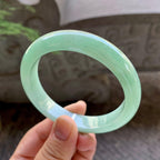 细糯种晴底洒金平安镯（59.3mm）（yc199575）
