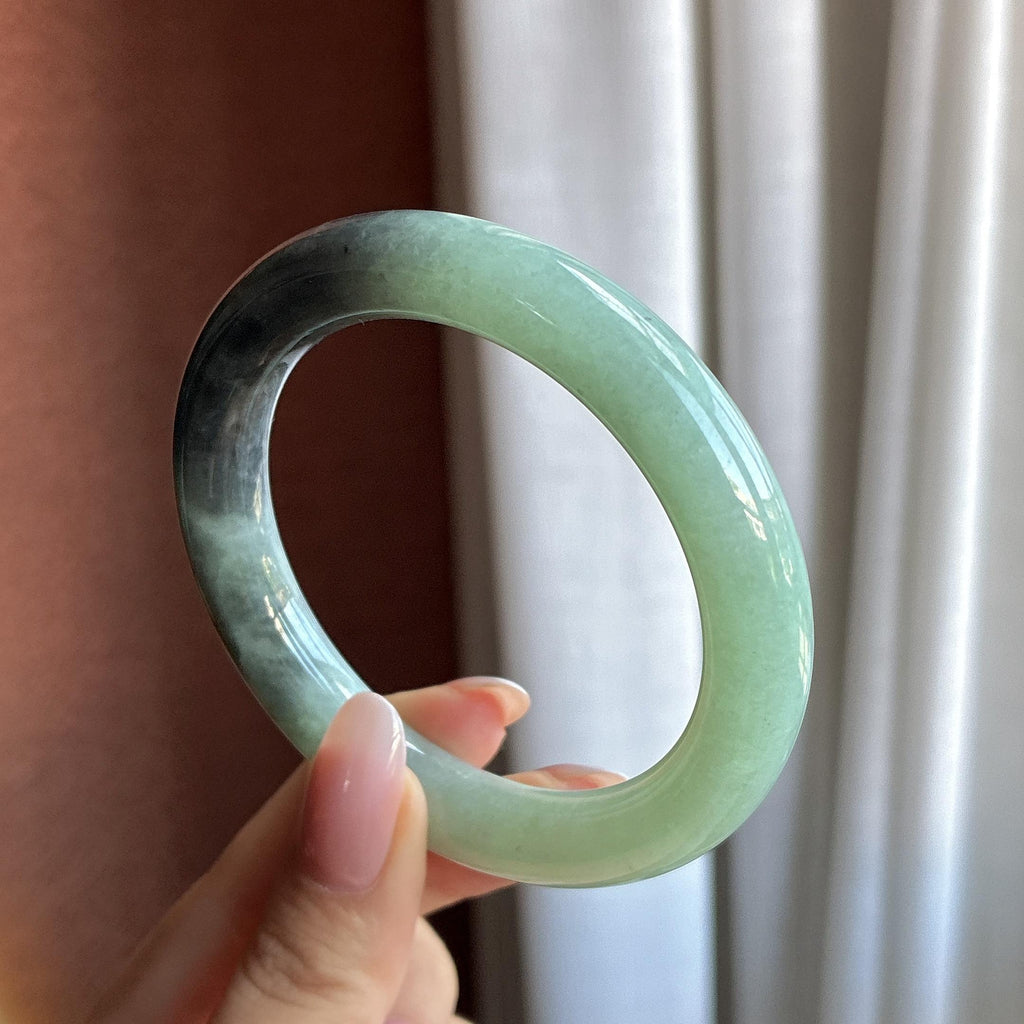 细糯冰乌鸡特色圆条手镯 55圈（yc734850）