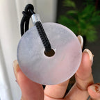 冰种无色平安扣挂件（yc246706）