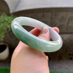 糯种半山水平安镯（57.3mm）（yc240759）