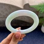 细糯种晴底圆条手镯（54.7mm）（yc281531）