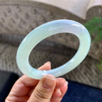 细糯种晴底圆条手镯（56mm）（yc305696）