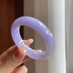 糯冰紫罗兰翡翠手镯（54.6mm）（yc263538）