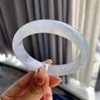 细糯种带底色贵妃手镯（57.9mm）（yc250414）