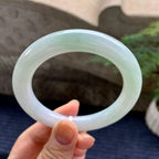 细糯种淡晴底圆条手镯（56.4mm）（yc267232）