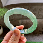 细糯种半山水平安镯（56mm）（yc240761）