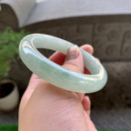 细糯种淡晴底平安镯（56mm）（yc240758）