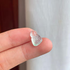 裸石冰玻种翡翠白菜（yc249134）