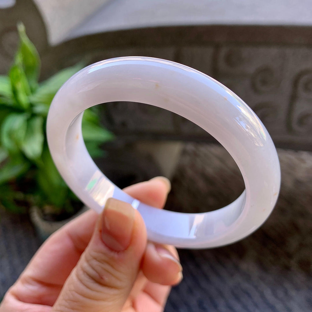 细糯种洒金平安镯（54.6mm）（yc308750）