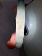 细糯种飘花圆条手镯（54mm）（yc257772）