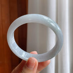 糯冰翡翠平安镯（58.7mm）（yc216049）