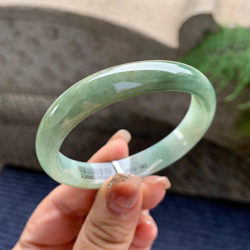 糯种晴底贵妃手镯（54.7mm）（yc297960）