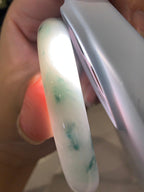 糯种飘花平安镯（58.7mm）（yc196529）