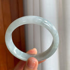 糯冰翡翠平安镯（58.8mm）（yc215234）