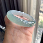 糯冰种晴水平安镯（55.4mm）（yc225077）
