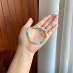 糯冰多宝翡翠珠串手串（yc363632）