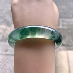 冰种飘花平安镯（56.3mm）（yc196528）