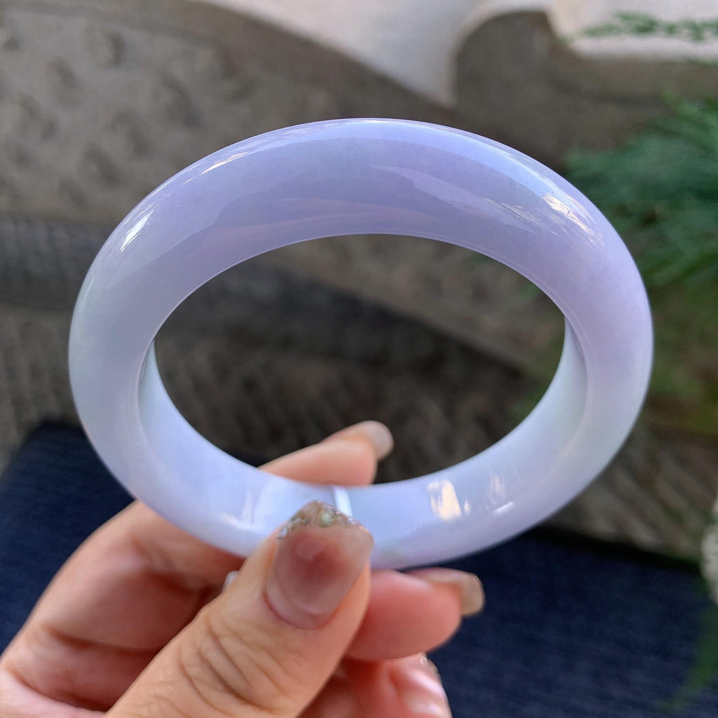糯种紫罗兰平安镯（56mm）（yc294664）