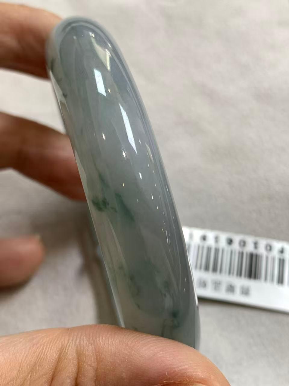 细糯种飘花贵妃手镯（54.1mm）（yc305674）
