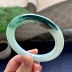 细糯种飘花圆条手镯（60.2mm)（yc198244）
