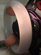 糯种淡春彩平安镯（58mm）（yc259062）