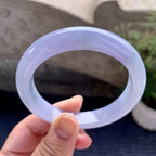 细糯种紫罗兰平安镯（58mm）（yc206656）
