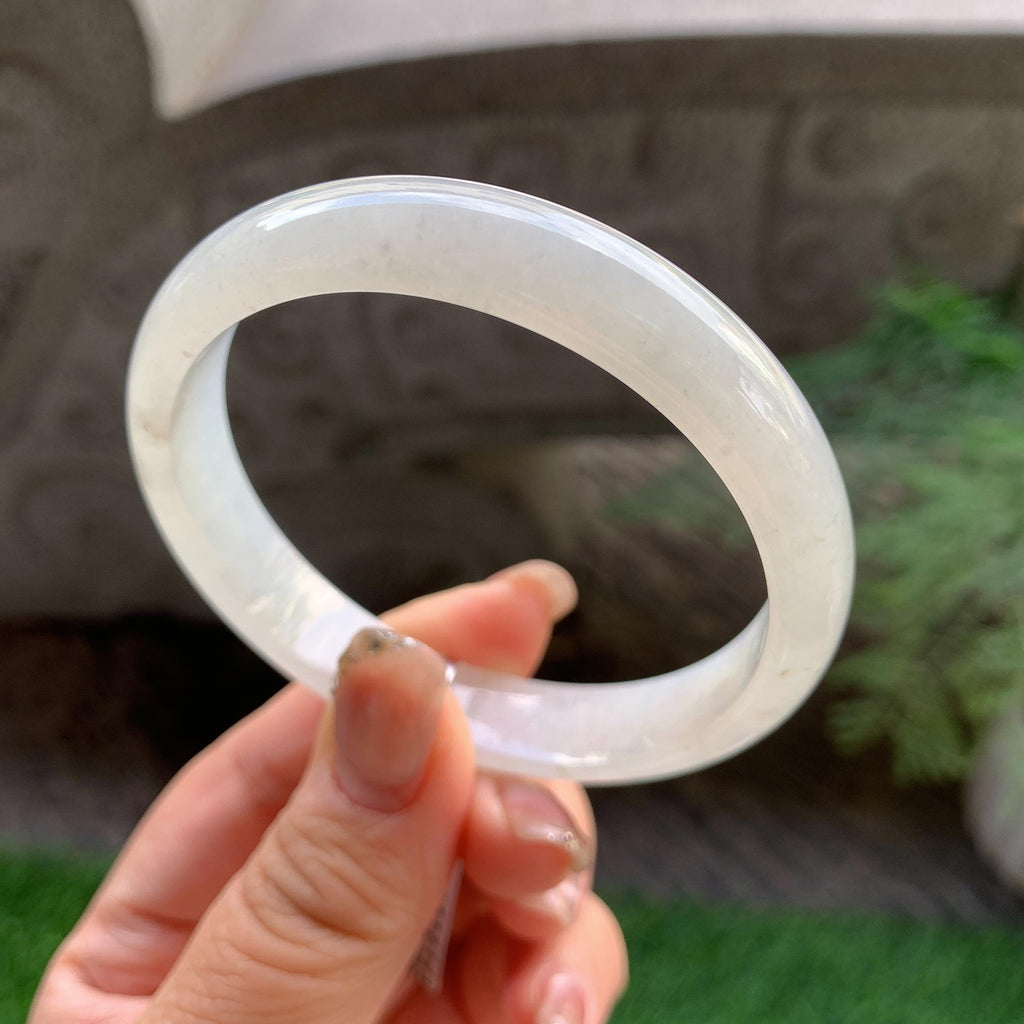细糯种无色平安镯（56.6mm）（yc293327）
