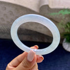 细糯种带底色圆条手镯（53.2mm）（yc223965）