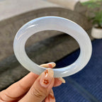 细糯种带底色圆条手镯（52.8mm）（yc248094）