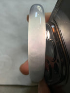 糯种飘绿平安镯（55.2mm）（yc308756）