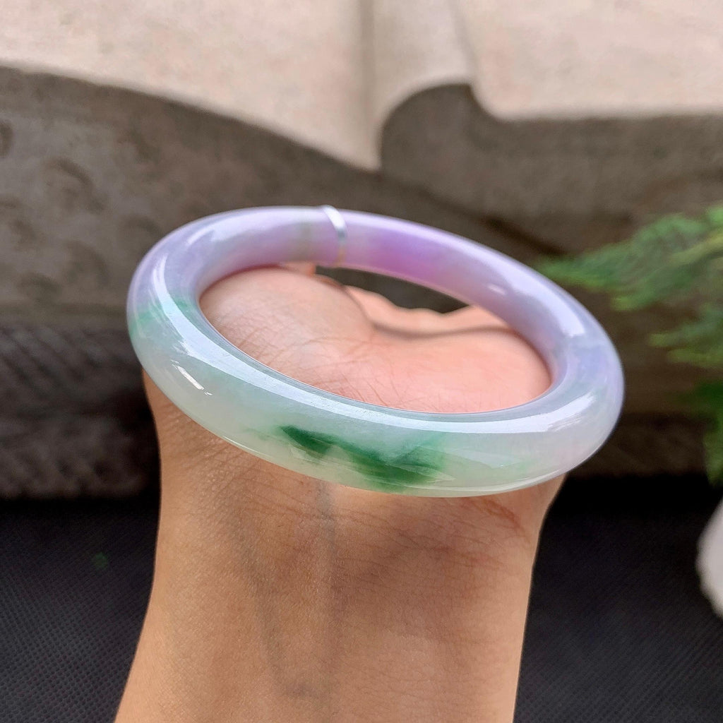 细糯种春彩圆条手镯（56.7mm）（yc257208）