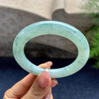 细糯种飘花圆条手镯（55.4mm）（yc280864）
