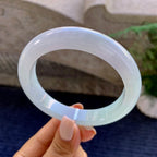 细糯种带底色平安镯（61mm）（yc223970）