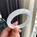 细糯种无色平安镯（55.2mm）（yc225080）