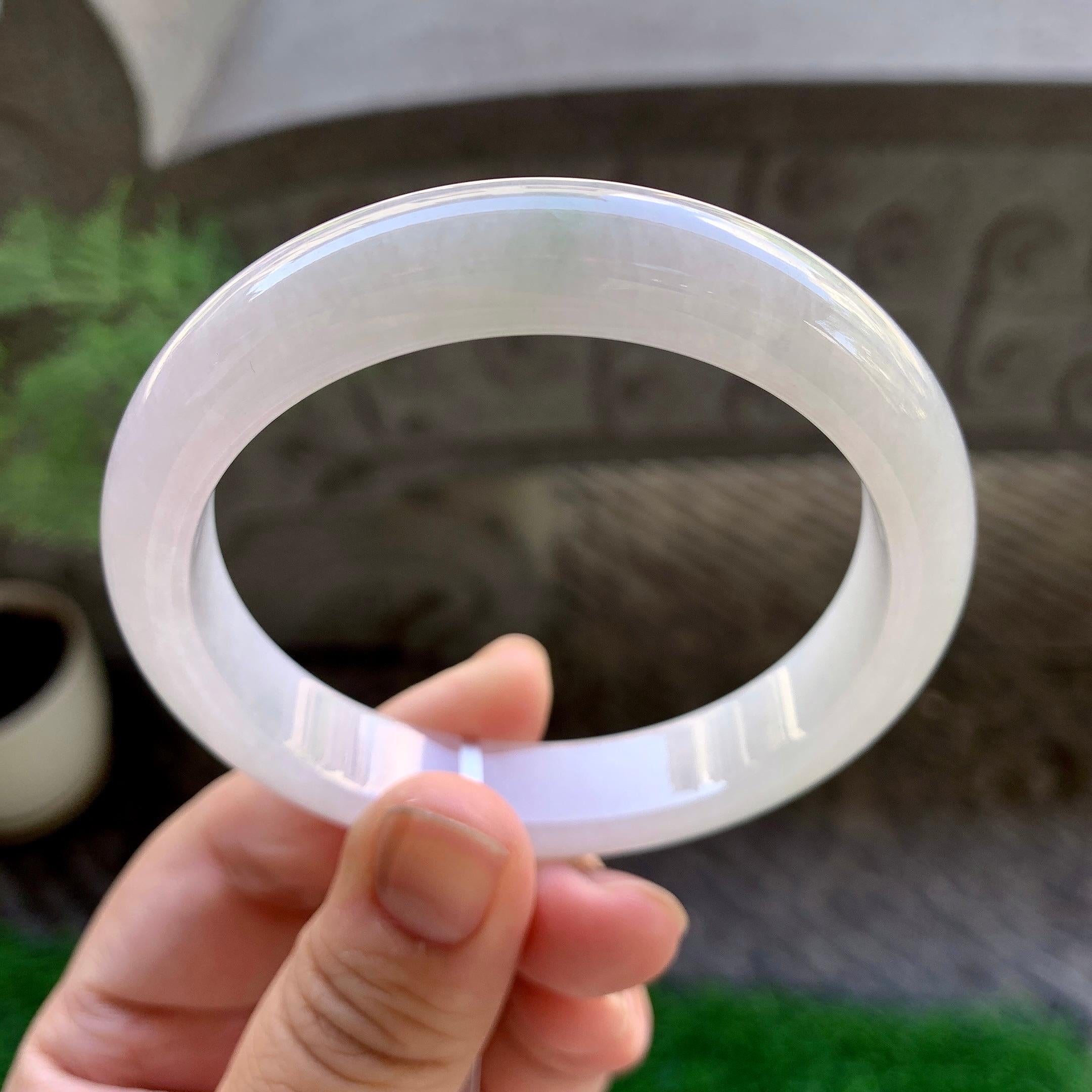 细糯种无色平安镯（57mm）（yc229796）